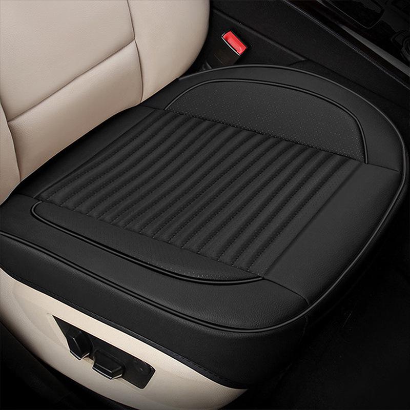 

GM Full Surround Non-Slip Wear-Resistant Car Seat Cushion Set - Breathable Nappa Leather, All-Season, Three-Piece