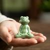 Ceramic Frog Figurines European Style Garden Fish Tank Decor Creative Craft Ornaments