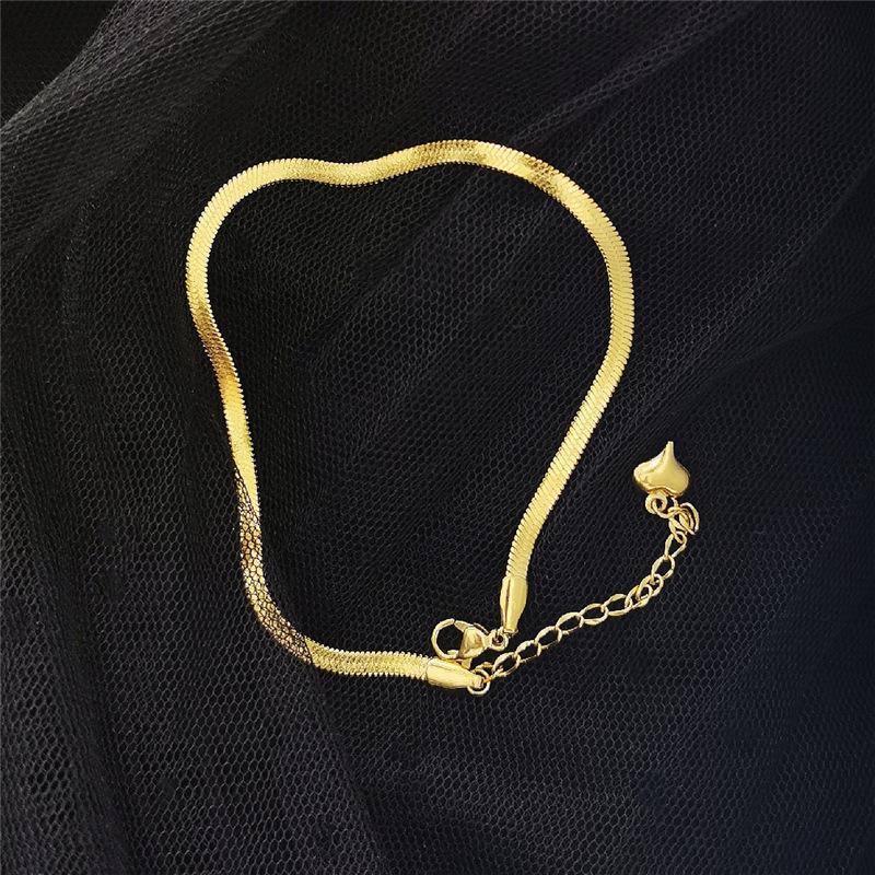 4MM 316L Stainless Steel Snake Chain Anklet For Women/Men Sexy Leg Foot Bracelet Accessorie Chain Jewelry