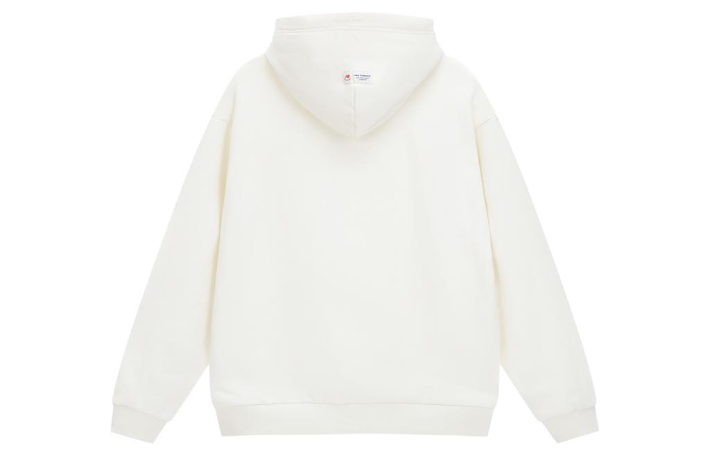 New Balance Sweatshirt Fall Winter Unisex White 5CD38061-IV