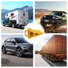 Portable Car Wheel Chock Anti Slip Tire Stop Block Heavy Duty Parking Wedge Truck Trailer RV Safety Portable Vehicle Accessory Valve Stems 1