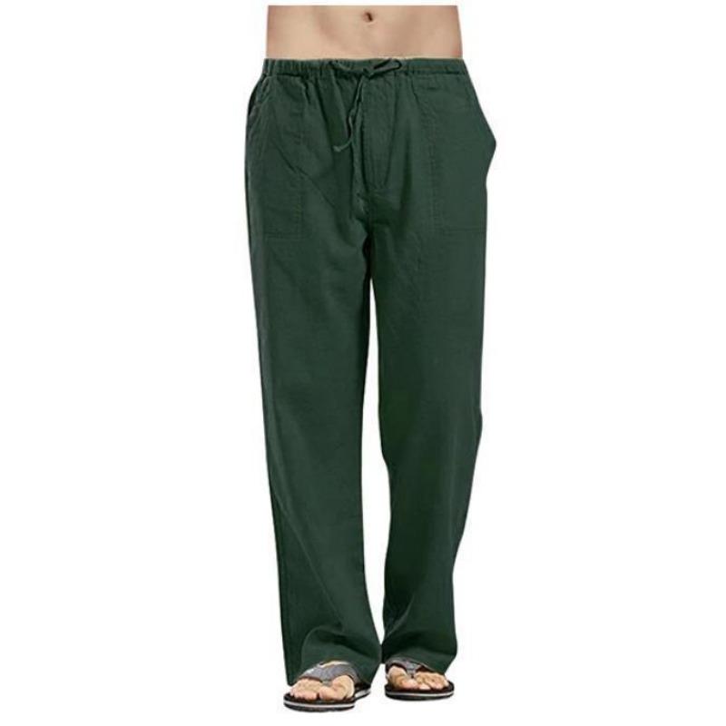 Men's Woven Cotton Twill Trousers