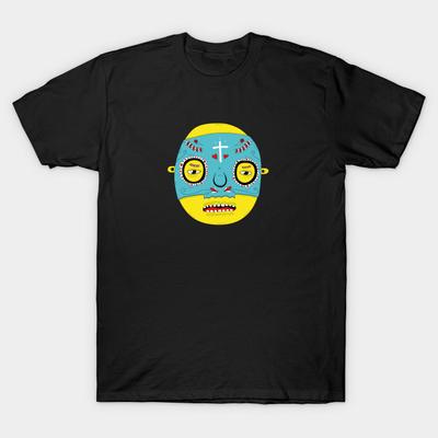 Men Black Print T-shirt Super Large TShirt Wrestler-4 No-Cut Transfer Paper Print Cotton Tshirt