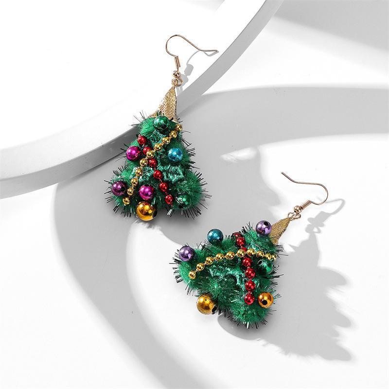 Set 12 Paia Orecchini Pendenti Natalizi Donna E Bambina | Tema Natale Con Elementi Classici