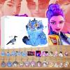 24Pcs Kpop Demon Hunters Figure Blind Box Anime Game Ornament Acrylic Keychain Bag Charm Funny Game Collectibles Gift