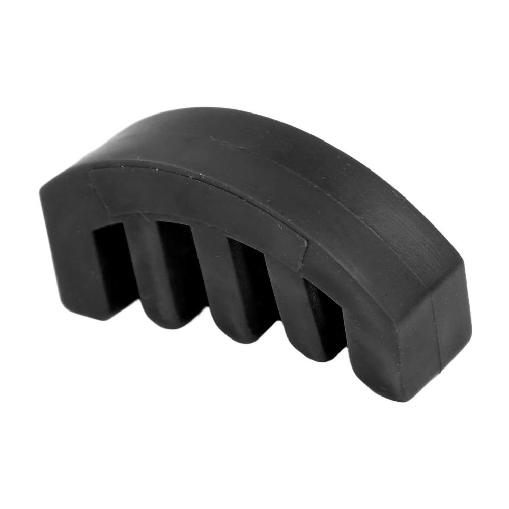 2PCS Rubber Rubber Violin Mute Black Color Silicone Violin Mute For Violin Lovers