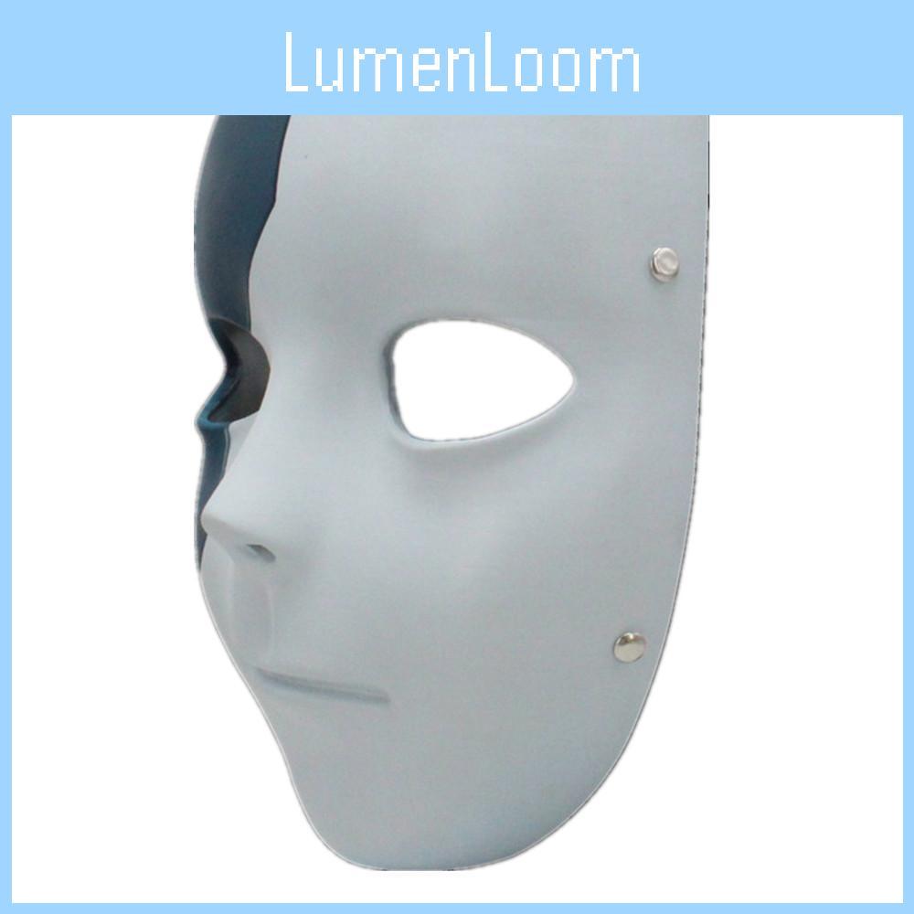 Urocza maska Sally Face do zabawnej cosplay na Halloween i świątecznych uroczystości wykonana z żywicy