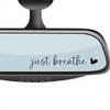 3pcs Hearts Pattern Car Rear View Decals Bible Verse Design Mirror Decals for Car  Christian Faith