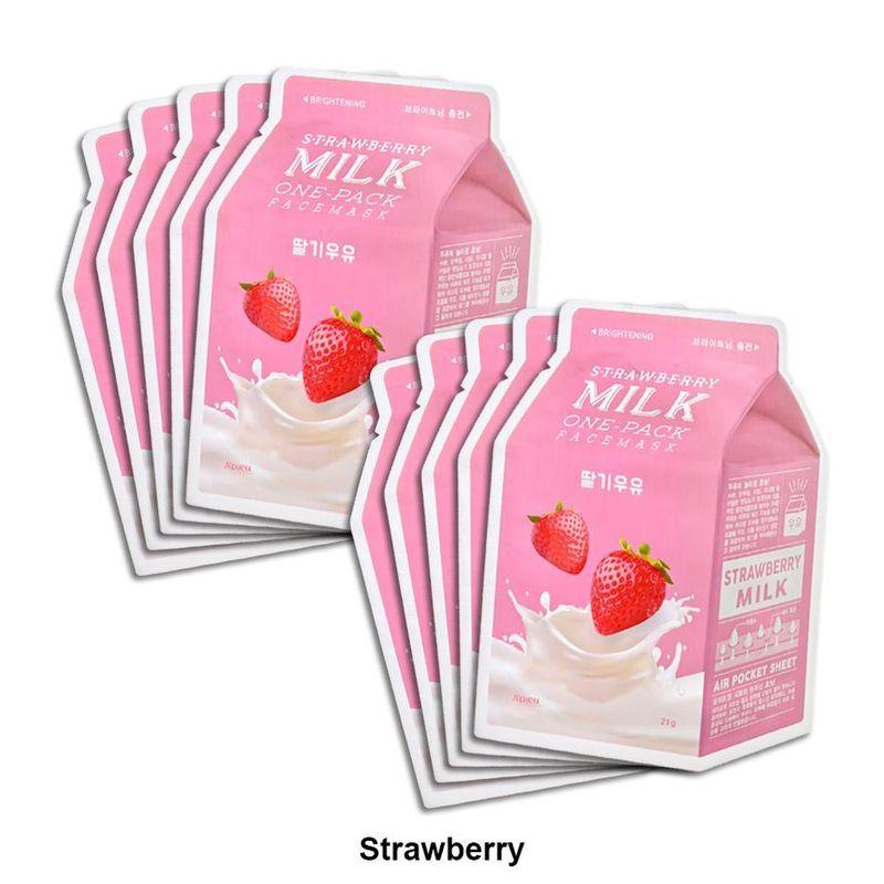 A'PIEU - Milk One Pack Set 10 pcs - 7 Types