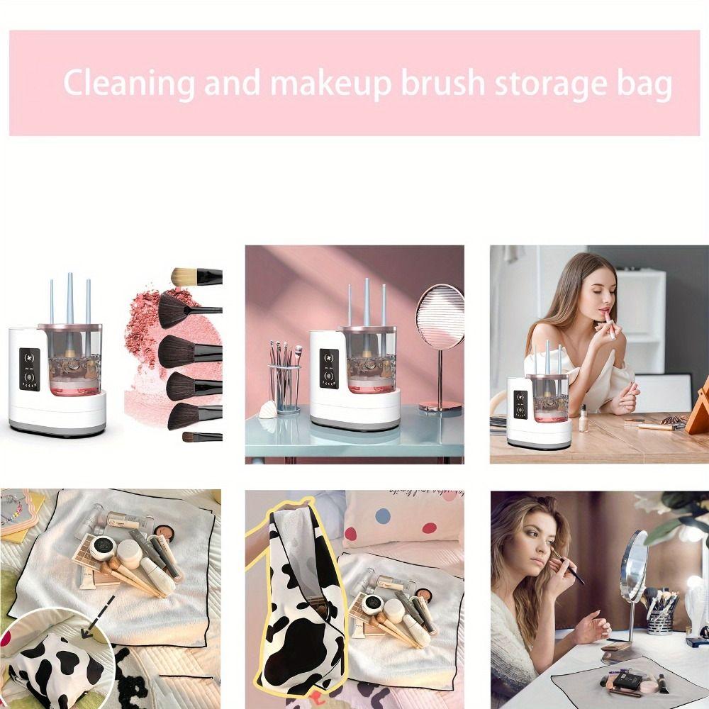3 in 1 Makeup Brush Washing Machine Automatic Cleaning Brush Washer  Brush Cleaning Tool