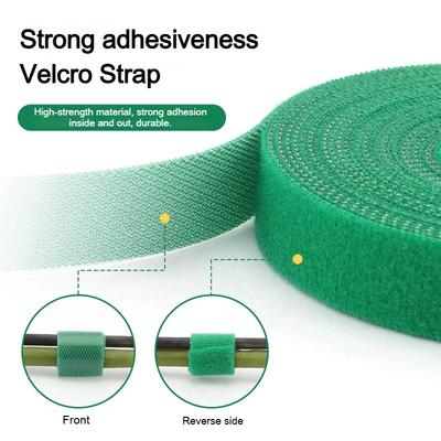 5/10/15/20m Plant Ties Reusable Plants Binding Tape Nylon Plant Bandage Velcro Plants Support Gardening Tools Planting Supplies