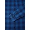 SERIES Indigo Washing Check Shirt Blue Sasfm26431bux