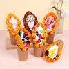 PU Hong Kong Style Egg Waffle Ice Cream Model - Fake Dessert Display