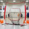 Baseball Practice Net Portable Hitting Freestanding for Backyard