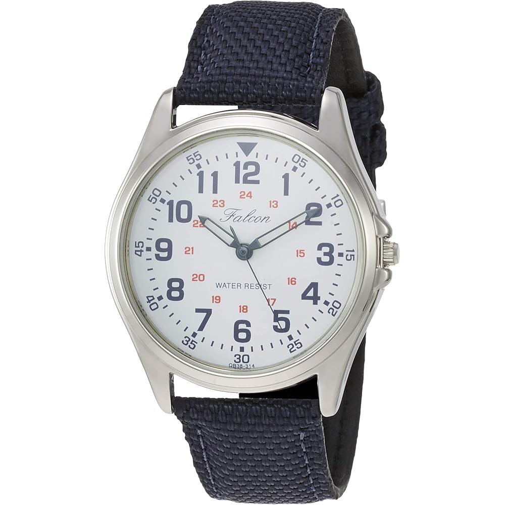 Citizen Q&Q Analog Waterproof Watch with Leather Strap White QB38-314 Men s