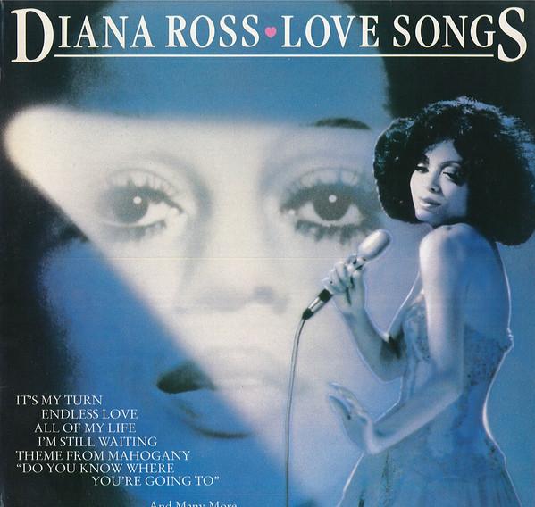 LP Record DIANA ROSS - Love Songs NE1200 K-Tel 1982 US Soul/Funk Used