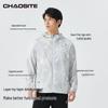 Men's Lightweight UPF 50+ Printed Sun Protection Hoodie