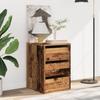 Chest of Drawers Vintage Wood Look 40 X 41 X 58 Cm Engineered Wood