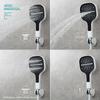 ABS Hand Shower Brushed Gold Chrome White Black 7 Modes Hand Held Shower Wall Mounted Adjustable Holder Hand Hold Shower Head