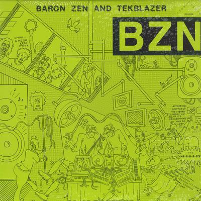 12inch Record BARON ZEN & TEK BLAZER - Electrik Surgery STH2267 Stones Throw Re 2011 US Rap & Hip-Hop/R&B Used
