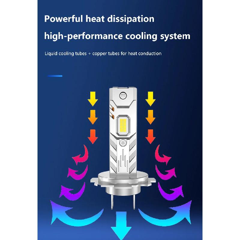 H7 H4 H1 Led Headlight Bulbs Mini Wireless 4500000LM 6000K CSP for Car Headlamp Auto Diode Lamps H11 9006 Led 12V Automobile