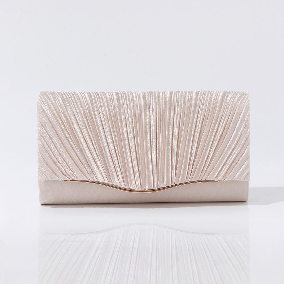 Элегантный вечерний клатч с плиссировкой – Идеально подходит для свадеб, вечеринок и чонсамов