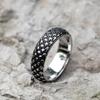 NEW 316L Stainless Steel Viking Dragon Rings for Men Vintage Nordic Amulet Animal Jewelry Fashion Gifts