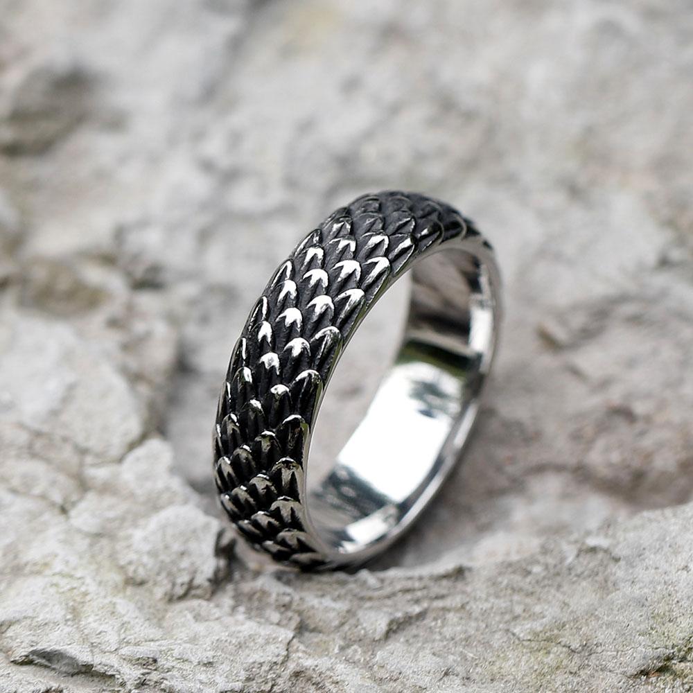 NOVÉ Viking Dračí Prsteny z Nerezové Oceli 316L pro Muže Vintage Severský Amulet Zvířecí Šperky Módní Dárky