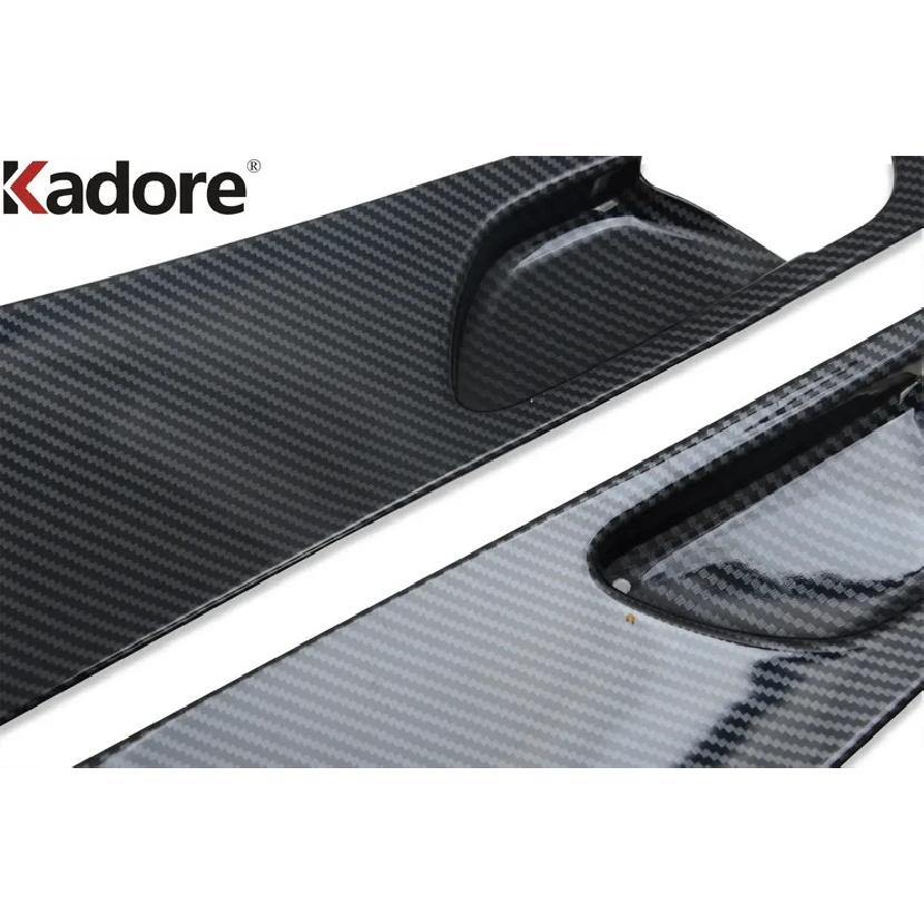 For Kia Cerato Forte K3      Carbon Fiber Car ide Inner Door Handle Bowl Cover Trim Interior Accessories