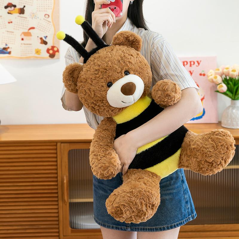 Popular Bee Bear Plush Toy Doll Bear Doll Pillow Gift