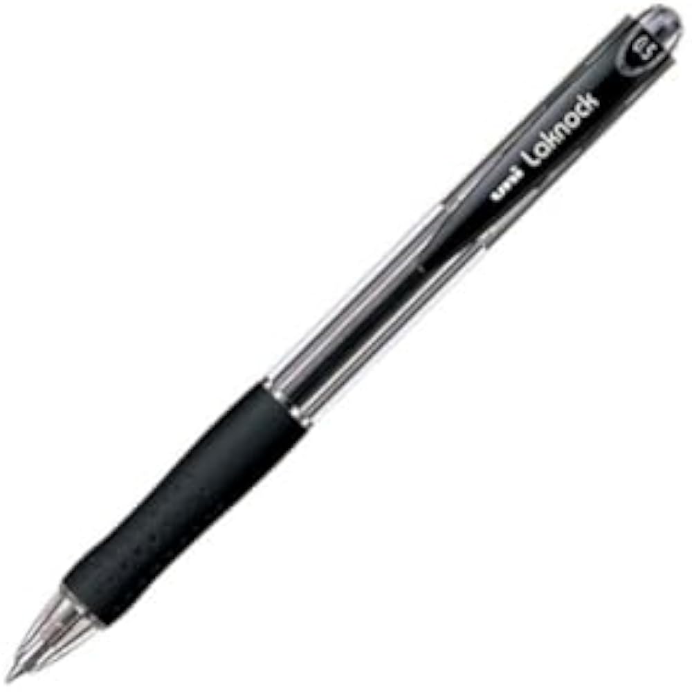 Mitsubishi Pencil Permanent Ballpoint Pen Very Easy Knock SN-100-05 Black 24