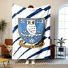 Sheffield Wednesday Football Club Soft and comfortable flannel Suitable for sofas living rooms outdoor camping travel and also makes a great anniversa
