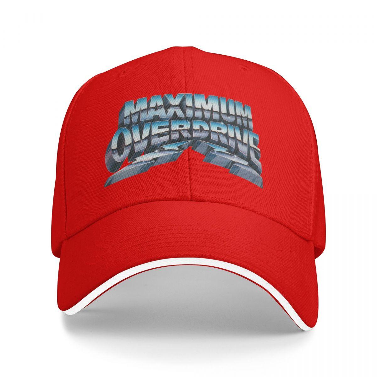 Maximum Overdrive HD Logo Baseball Cap golf hat genuine party Hat Hats Man Womens