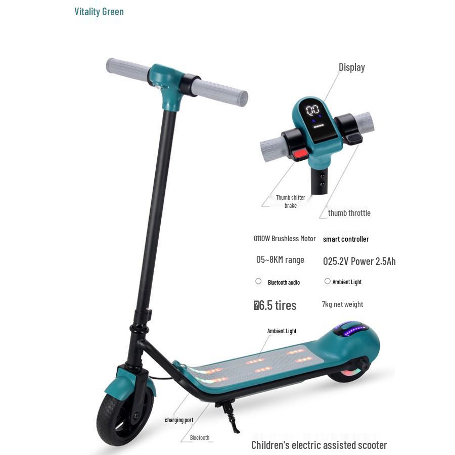 Electric Two-Wheel Children's Scooter - Commuter Toy