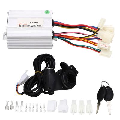 48V 500W Electric Bike Controller Thumb Throttle Set Electric Bicycle Brushed Controller and Thumb