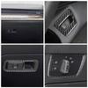 Carbon Fiber Car Inner Decoration Stickers For Volkswagen VW Magotan Arteon 2017- Center Console Cover Trim Car Accessories