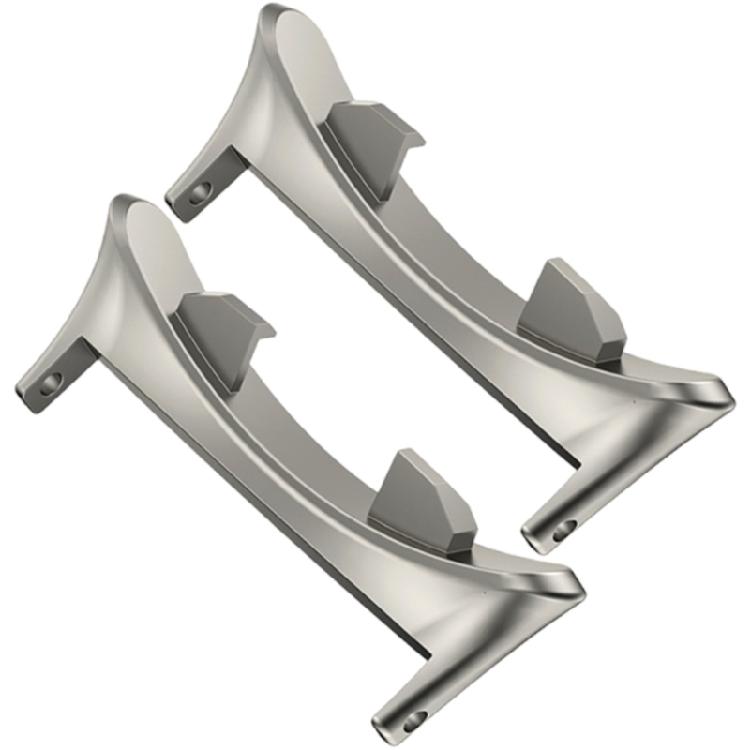 

2pcs Watch Straps Adapter Replacement Metal Connector Watch Accessory for Watch Fit Watch Band Link Attachment