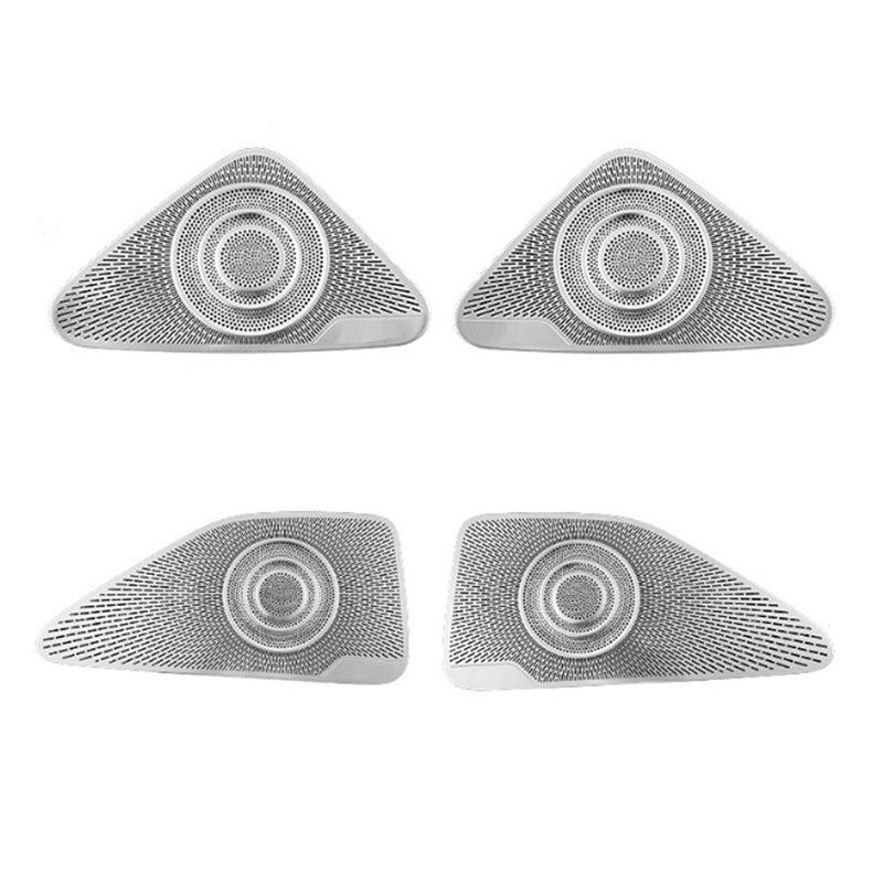 Защитная накладка на дверной динамик из нержавеющей стали для Mercedes Benz S-Class -