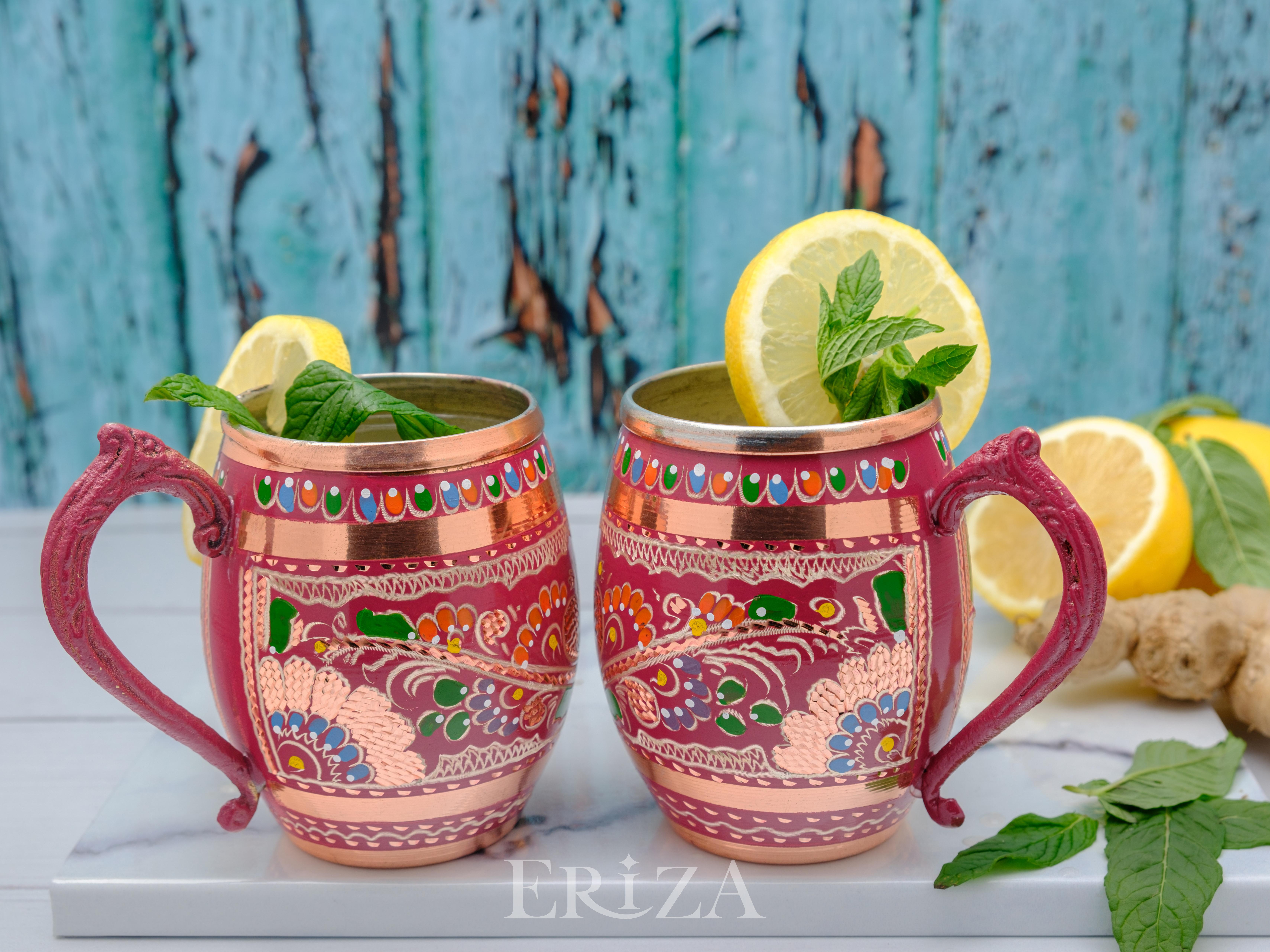 

Pure Copper Moscow Mule Mug 18.5 Fl Oz. 1 PIECES бузковий