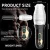 Automatic Rotating Masturbator Cup Glans Trainer Vagina Penis Pump Sleeve Delay Ejaculation Vibrator For Mens Adult Toys Male