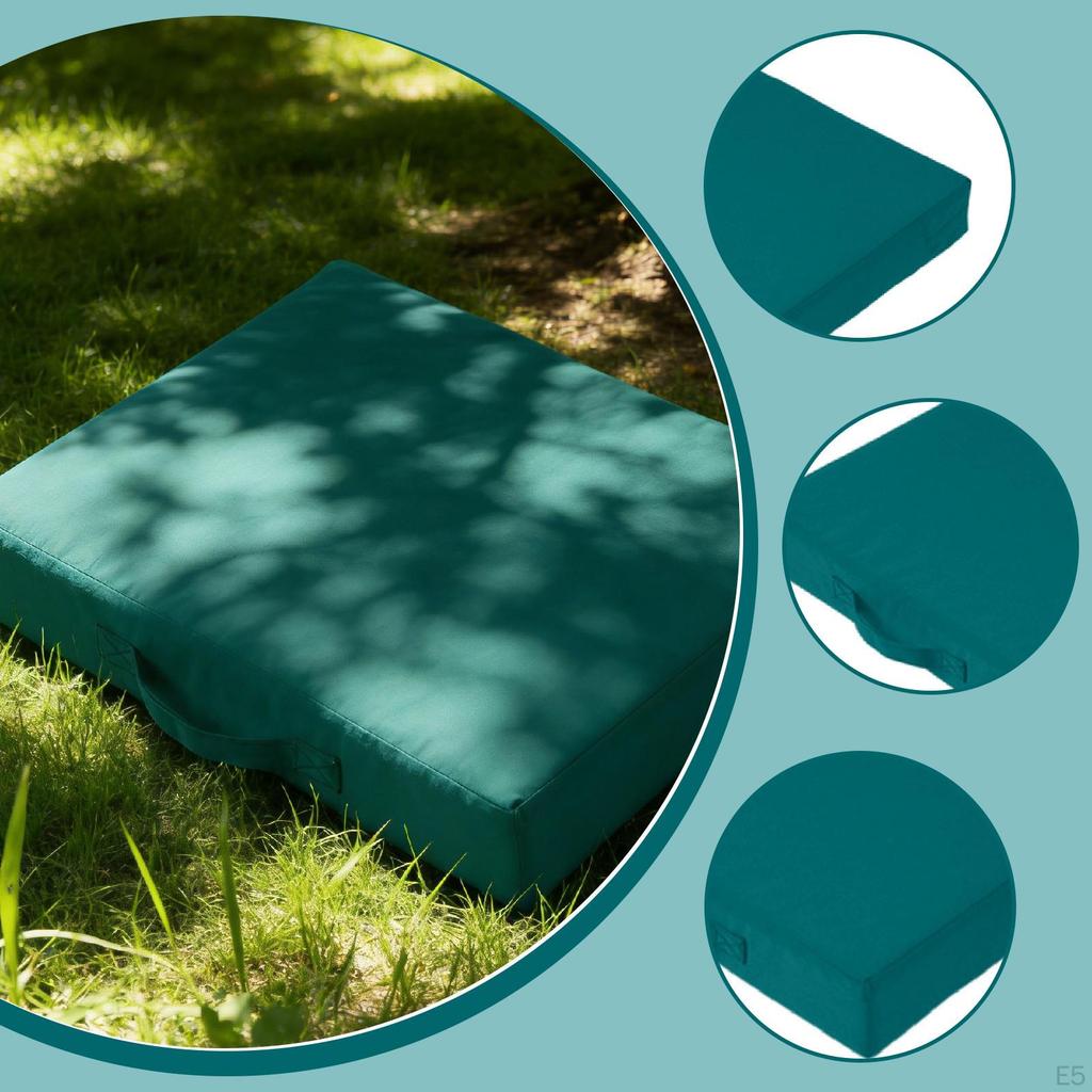 Outdoor Stadium Seat Cushion, Portable Sports Mat, Removable Handle, Waterproof Foam, Easy