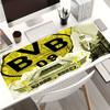 Borussia Dortmund Mauspads - Rutschfeste Gummibasis, Glatte Oberfläche für Arbeit, Gaming, Büro und Zuhause, Schreibtisch-Mauspad