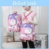 Adorable Children's Backpack Cartoon Large Capacity Oxford Fabric School Bag For Boys And Girls