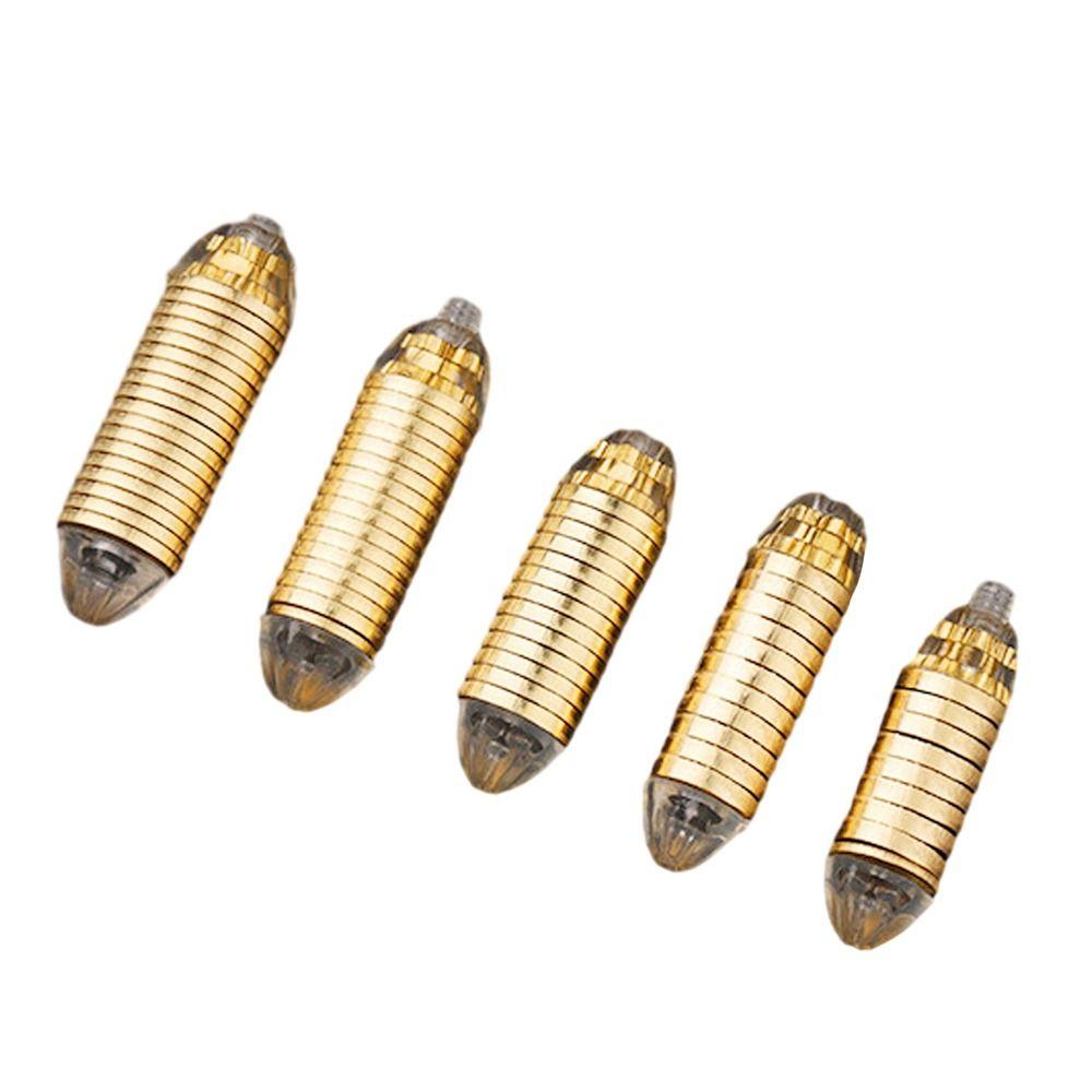 6pcs Hook Connector Lead Sinker Weight Sinker 2023 Line Sinkers  Fishing Tackle