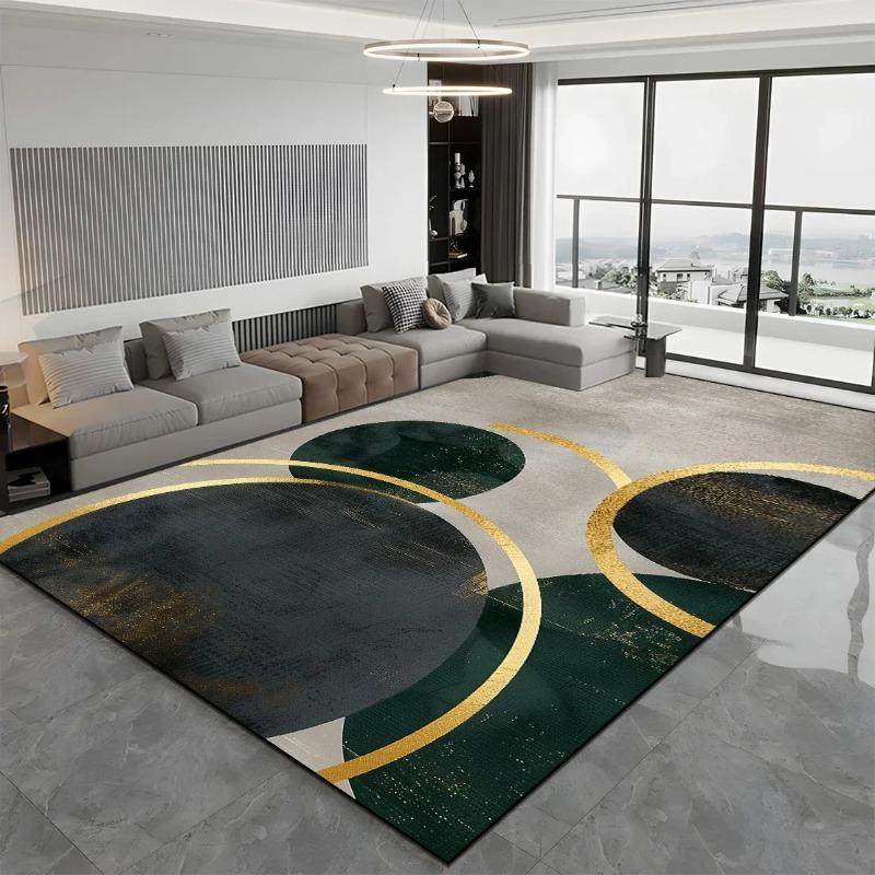 Modern Light Luxury Large Carpets for Living Room Bedroom Decoration Rugs Customized Thickened Floor Mat Lounge Rug