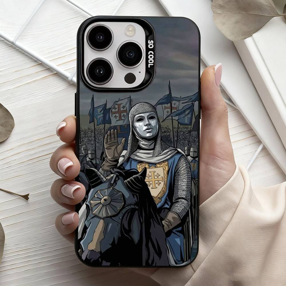 

Чехол для телефона B-Baldwin IV of J-Jerusalem для iPhone17,16,15,14,13,12,11 Plus,Pro Max Конфетный Серебряный Покрытие Внутренняя Крышка iPhone13PROMAX