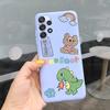 For Samsung Galaxy M32 M33 M13 M23 M12 M53 Phone Case Back Cover Dinosaur Bear Cartoon Child Fundas For Samsung M13 M23 M33 5G