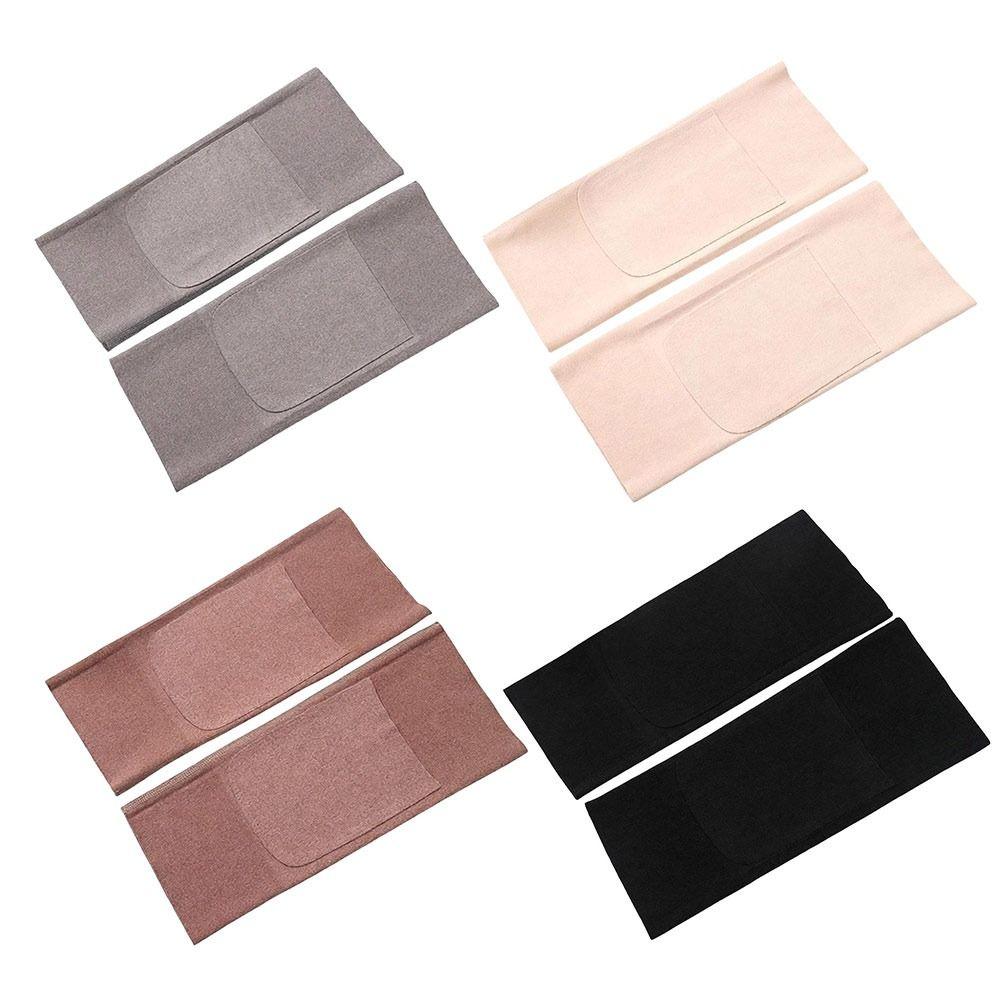 Elastic Cuffs Knee Sleeves Insert Pocket Knee Warmer Sleeves for Women and Men