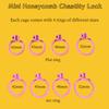 Mini Beehive Chastity Lock for Men Breathable CB Lock Chastity Device Sexy Toy Cock Cage for Adult Fun Supplies
