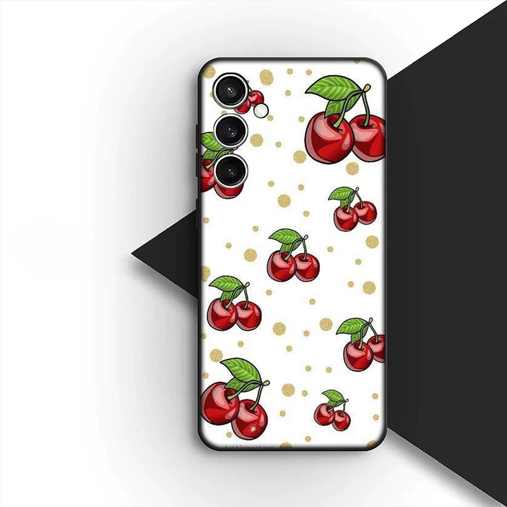 Cover for Xiaomi Poco C75 C65 C85 X7 X6 M8 F7 F8 Ultra F6 Pro Casing Phone Case Cherry Fruit Summer Strawberry Cherries